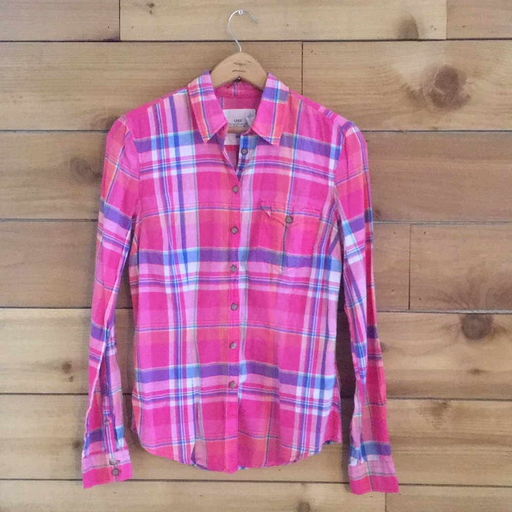 Button Down Pink Blouse